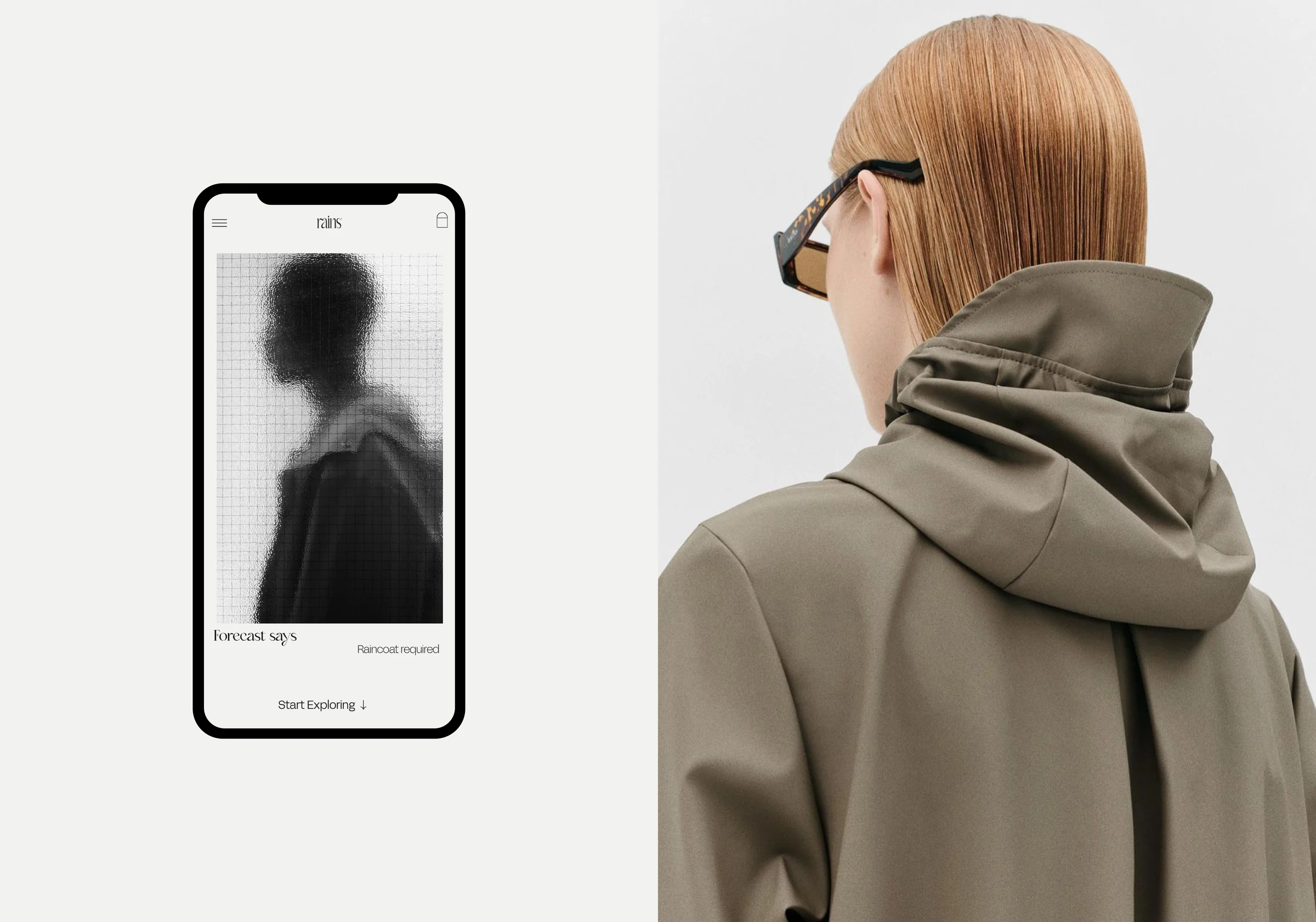 Rains campaign image by Palermo Studio